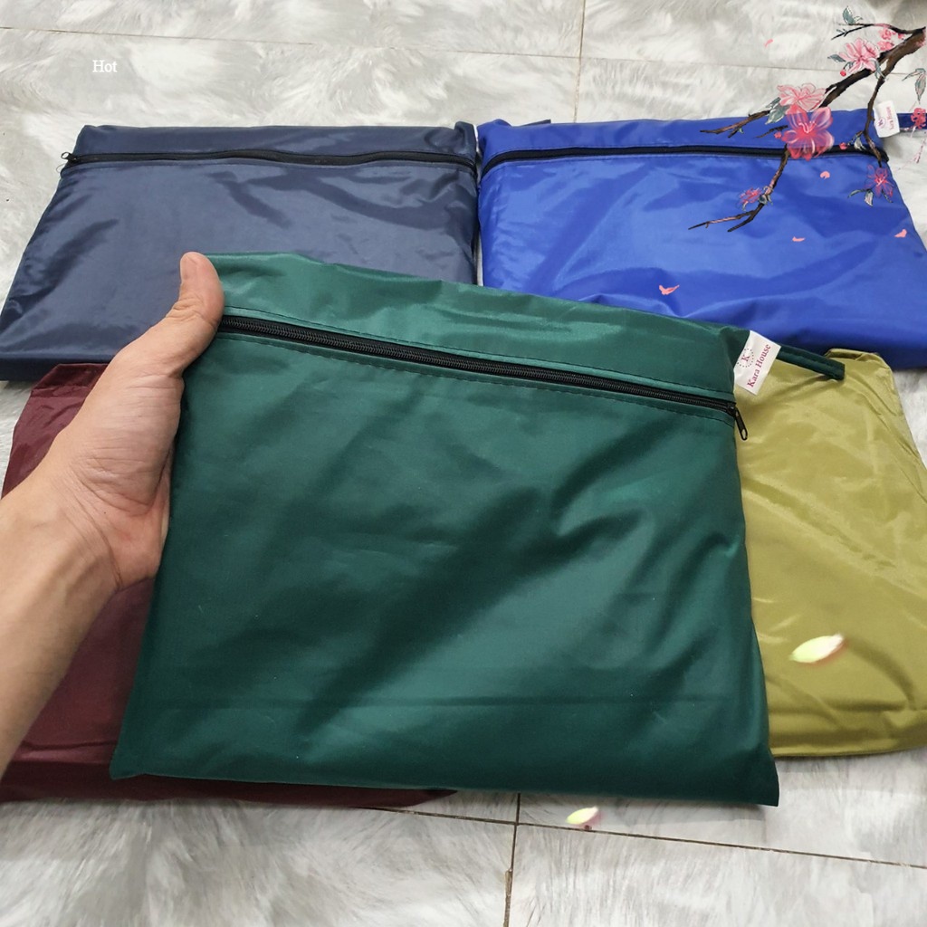 Áo mưa Bis  1m4 vải dù cao cấp không thâm nước, siêu bền đẹp