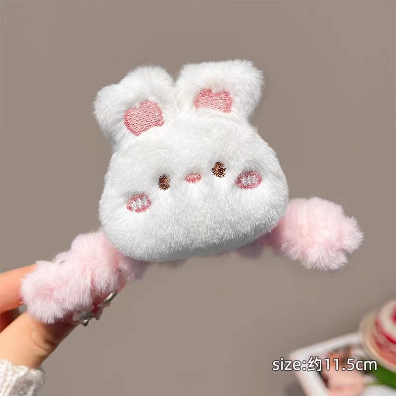 Kẹp Tóc Hình Thỏ / Cá Mập Nhồi Bông Dễ Thương Thời Trang 2023