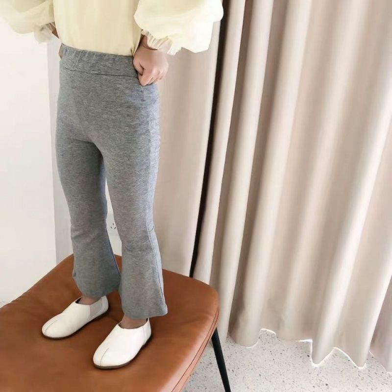 Quần Legging Ống Loe Phong Cách Phương Tây Thời Trang Mới Cho Bé Gái