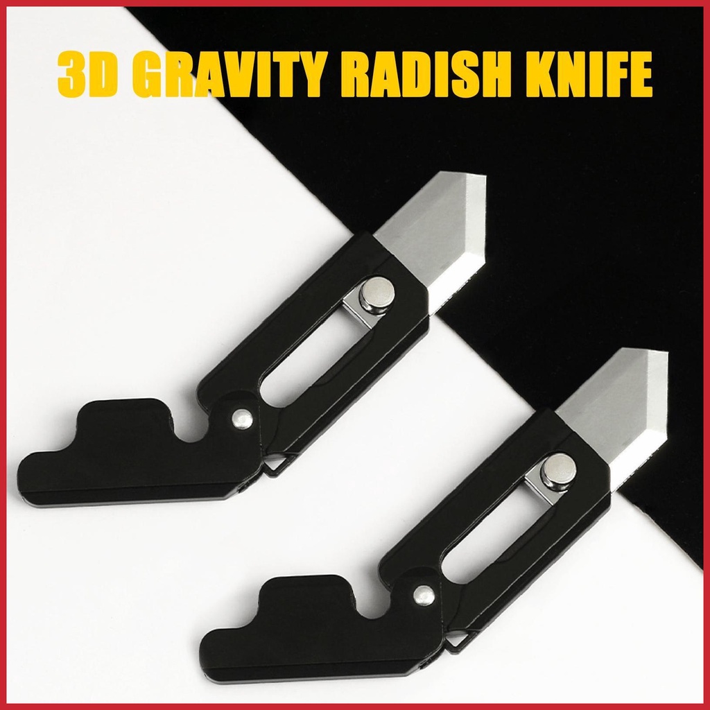 Móc Khóa Hình Con Dao 3d Bằng Hợp Kim Kẽm Màu Đen