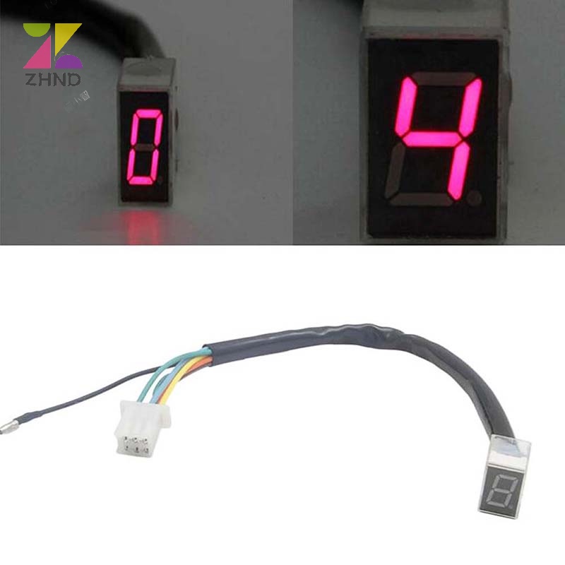 Zhuzhengde Đèn led Cảm Biến Chuyển Số Dành Cho Xe Mô Tô