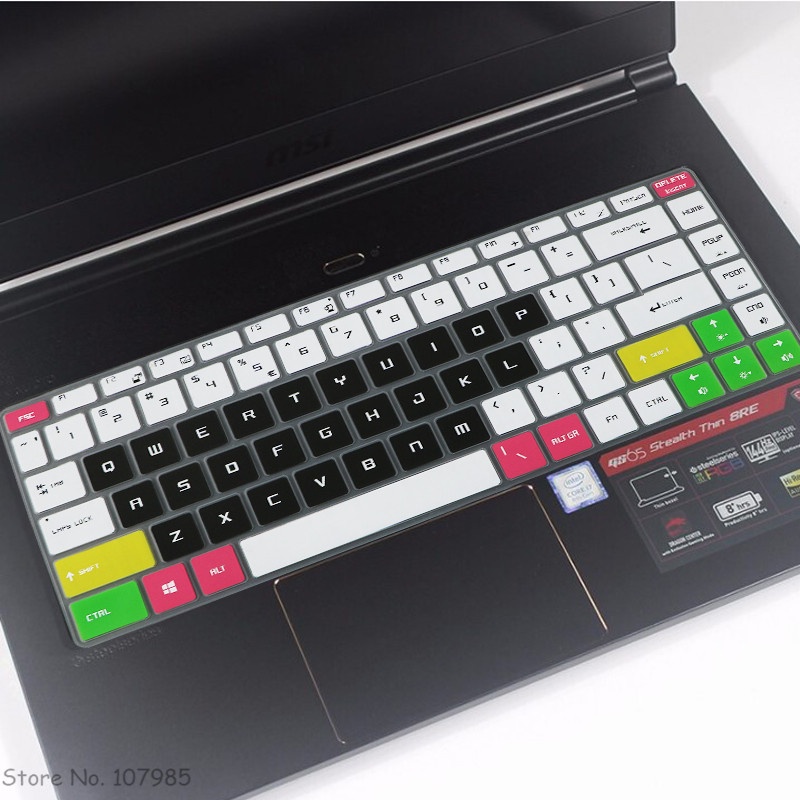Silicone Tấm Silicon Bọc Bảo Vệ Bàn Phím laptop Cho msi modern 14 a10m a10ras a10rb 14 inch