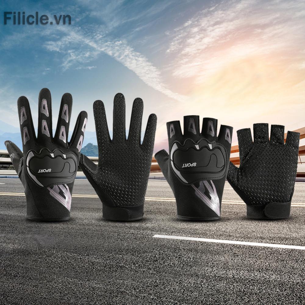 Găng Tay Chống Trượt Thoáng Khí Dùng Đạp Xe / Leo Núi