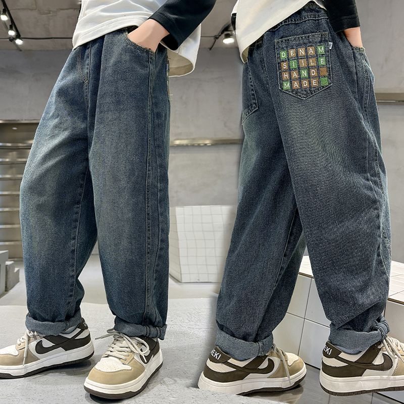 Quần jeans Dài Thời Trang Cho Bé Trai