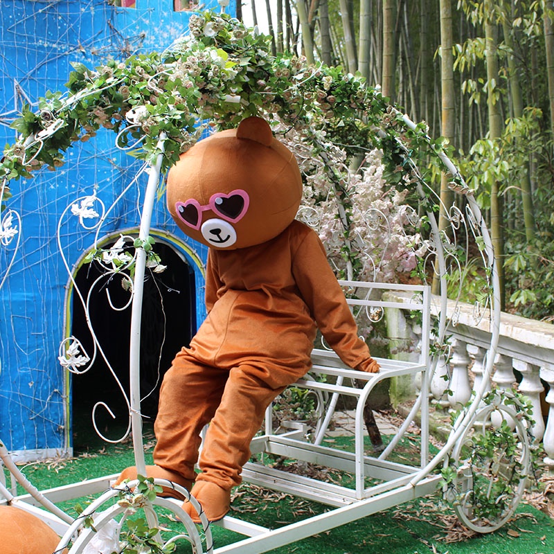 Tik tok Búp Bê Gấu Hoạt Hình Mặc Đồ Đi Bộ Cho Người Lớn