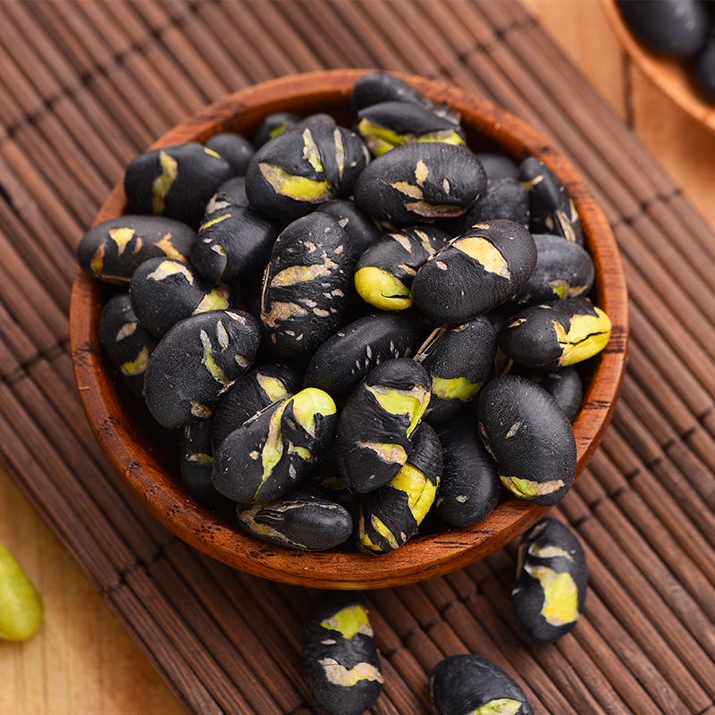 Đậu đen chiên giòn giòn đậu đen  lớn đậu đen chiên ăn liền lõi xanh đặc biệt giòn ăn vặt