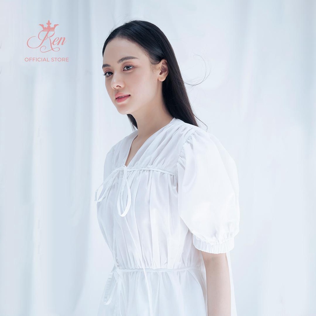 REN BY TEE - Áo Tay Phồng Rút Dây Dream Top