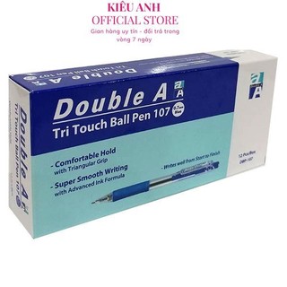 Bút bi double a tritouch dbp-107 0.7mm mực xanh mua 10 tặng 1