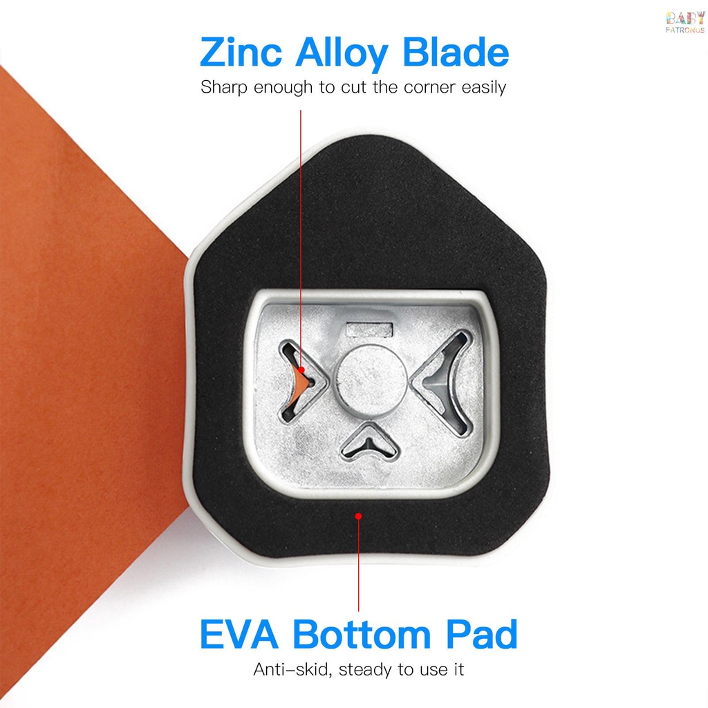 Dụng Cụ Cắt Góc Tròn 3 Trong 1 r4 / r7 / r10mm Cho Thẻ Giấy Thủ Công #babypatronusVn.vn. vn. vn. vn.