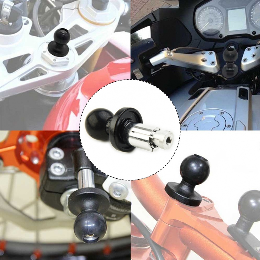 Bộ Đầu Bóng Cao Su Màu Đen Chuyên Dụng Cho ram mount