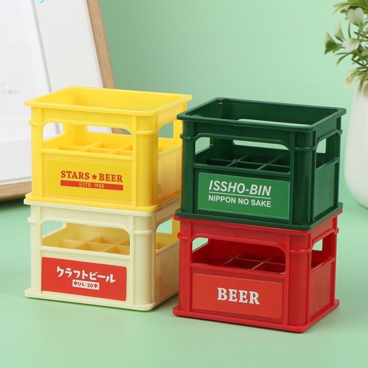 Mô Hình Thùng Bia Mini 1: 12 Dùng Để Trang Trí Nhà Búp Bê / Quán Bar