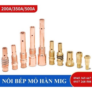 "nối bép mỏ hàn mig 14ak 15ak 24kd 36kd 200a 350a 500a 	đầu nối mỏ hàn mig phụ kiện máy hàn mig công tắc mỏ mig "