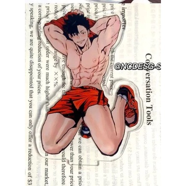 Mô hình Standee Kuroo Tetsurou Anime Haikyuu!! ver cở đồ Phụ kiện trang trí để bàn góc học tập