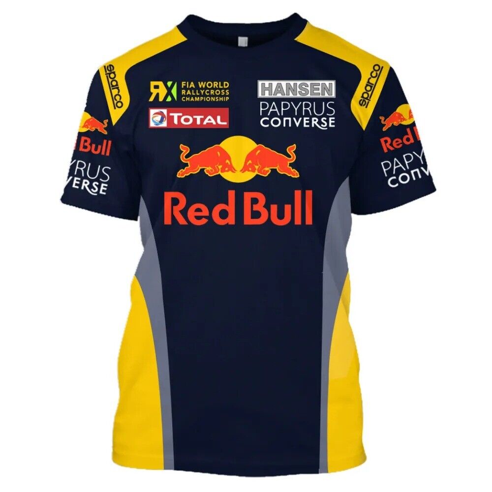 Red bull Áo Thun In Hình bull f1 Công Thức 1 tag heuer mobil 1 2023 Thời Trang Thường Ngày Cho Nam