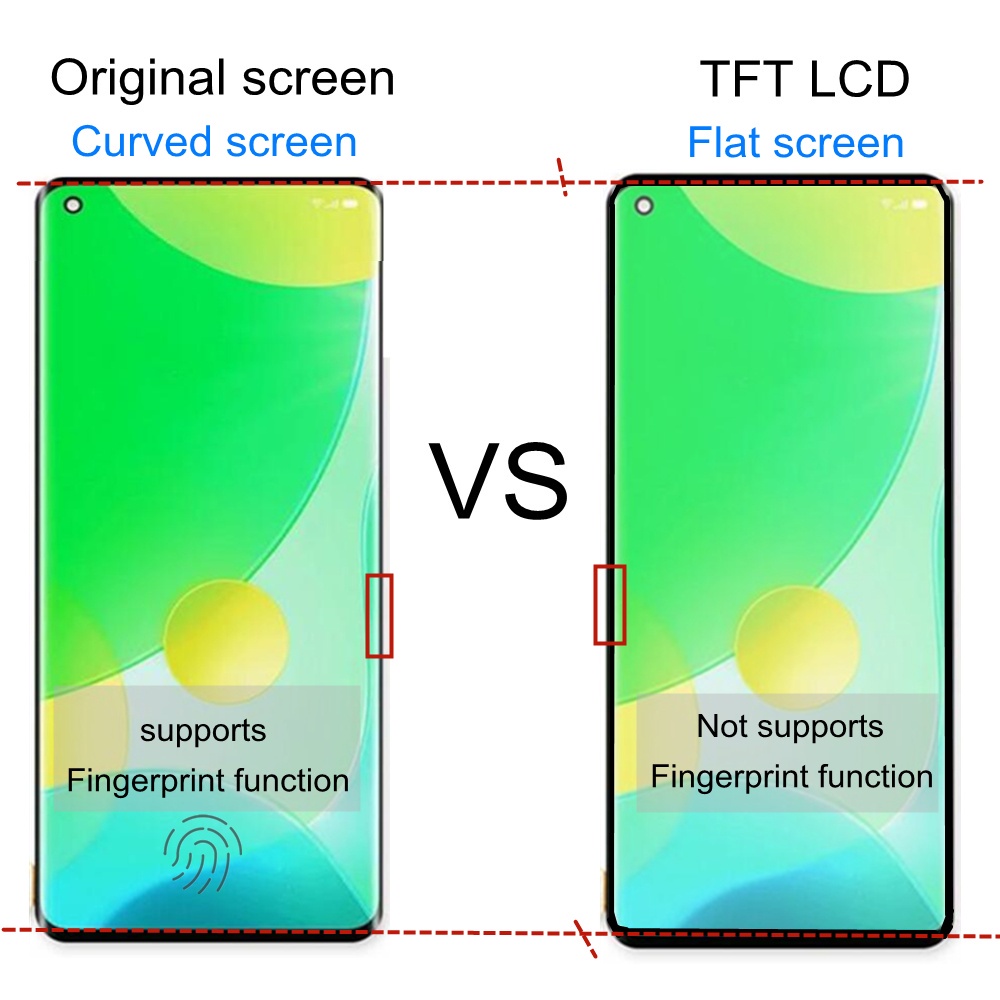 Màn Hình lcd Cảm Ứng Thay Thế Cho oneplus 9 le2113 le2111 le2110