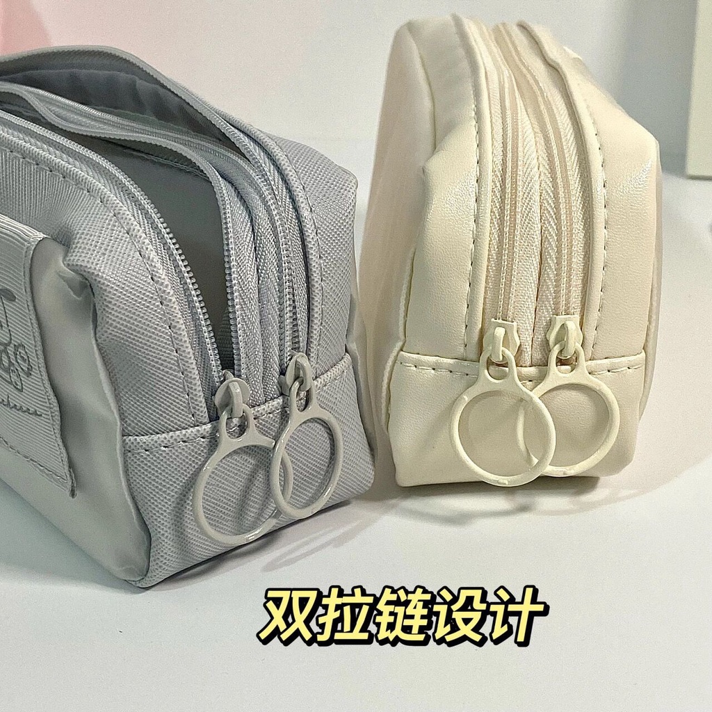 Pacha Túi Đựng Bút Chì Sức Chứa Lớn Hình Chú Chó Dễ Thương