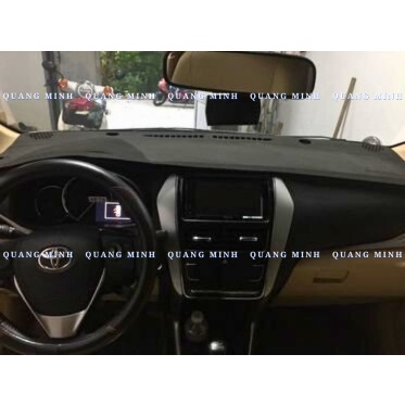 Thảm taplo cao cấp Microfiber Toyota Vios 2019 - 2023