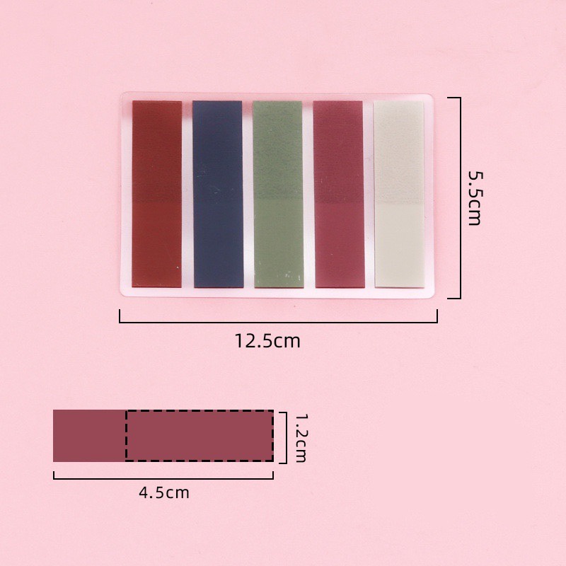 Giấy Note Đánh Dấu Trang Nhà Cam