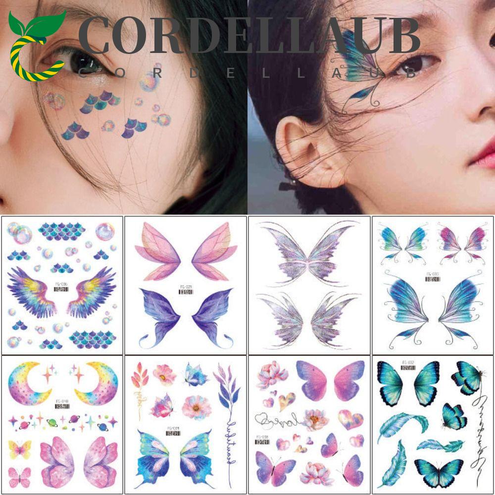 Miếng Dán Hình Xăm Không Thấm Nước Nhiều Màu Dễ Thương