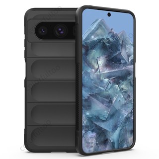 Shockproof Case For Google Pixel 8 Pro 5G Pixel8 Pixel8Pro Soft Flexible Silicone TPU Bumper Phone Cover Back Casing Armor Airbag Camera Protective Case Cover