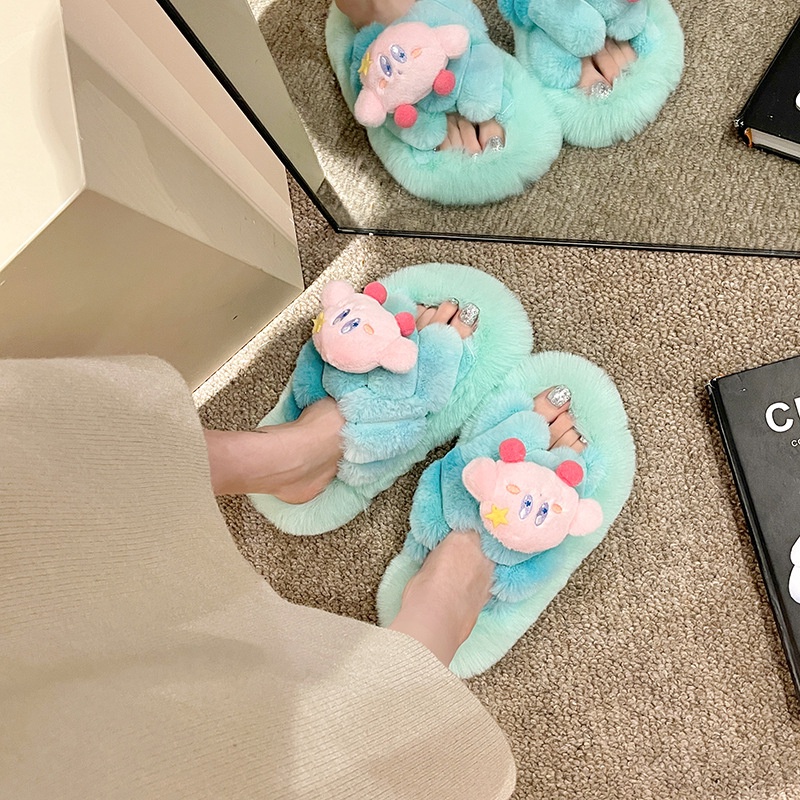 Dép lông mang trong nhà nữ dép bông dép lông đi trong nhà dép lông nữ dép lông đi trong nhà cute dép lông sang chảnh