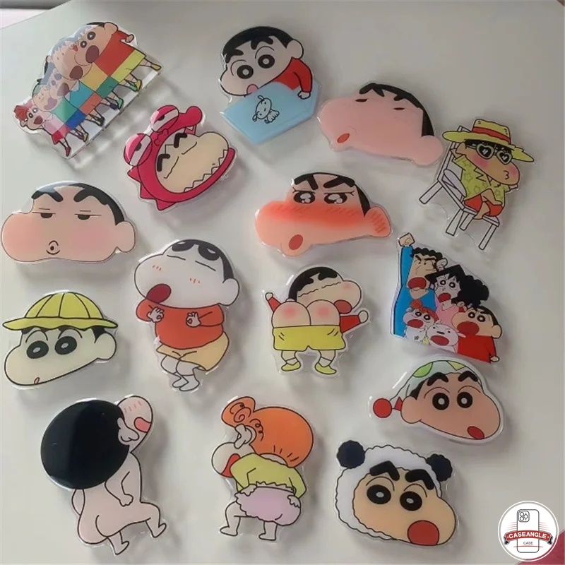 Giá Đỡ Điện Thoại Từ Tính Họa Tiết shin-chan Dễ Thương Cho Bé