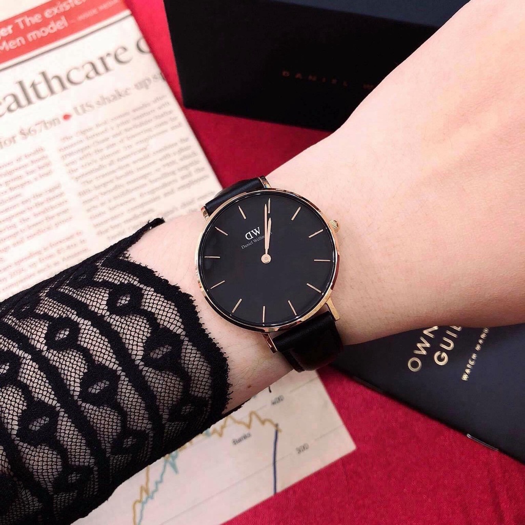Đồng Hồ Nam Nữ Daniel Welington Classic Sheffield Rose Gold Black 32mm & 40mm DW Chính Hãng - Danielwatchstore .
