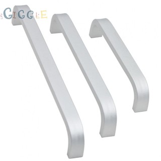 Handle Knobs Silver Space Aluminum Straight Handle Pull Cabinet Cupboard