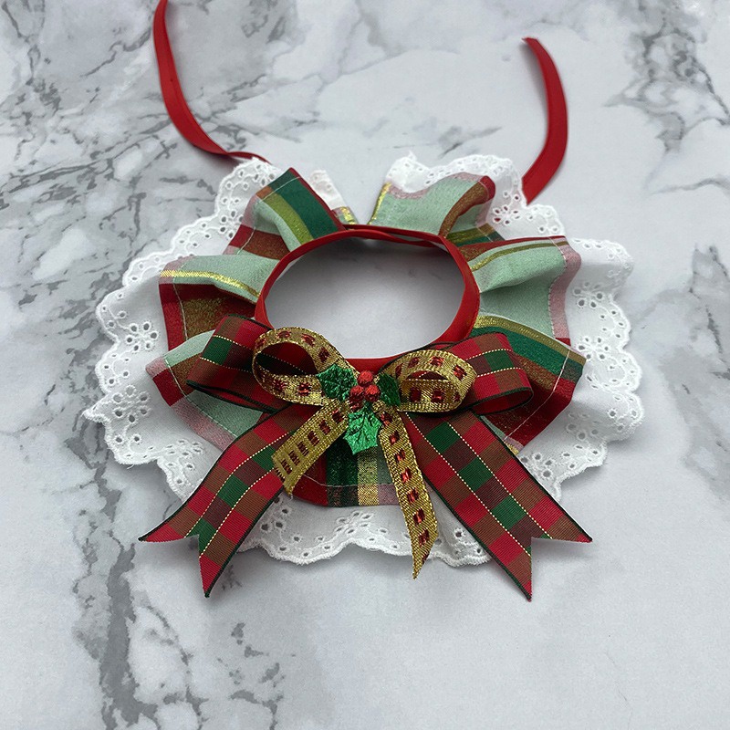 Khăn Quàng Cổ Giáng Sinh 2023 Dễ Thương Cho Thú Cưng