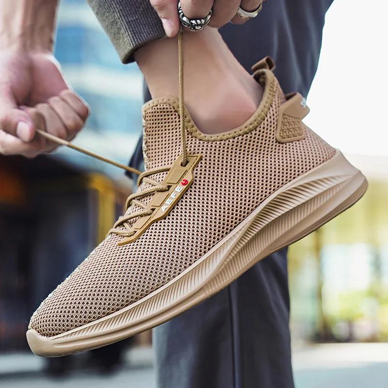 Giày Thể Thao Lưới Siêu Nhẹ Thoáng Khí size Lớn 40-47 Cho Nam