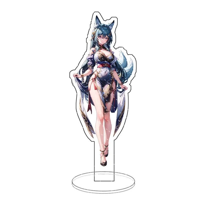 Mô hình Standee Anime Honkai Star Rail Kafka hjjl Acrylic Action Figure Yukong Phụ kiện trang trí để bàn góc học tập