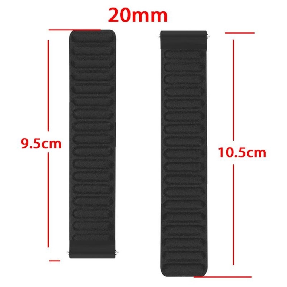 SAMSUNG Dây Đeo Silicon Từ Tính 20mm 22mm 42mm 46mm Galaxy Watch 3 4 45mm 41mm Dành Cho Đồng Hồ Thông Minh Huawei Amazfi