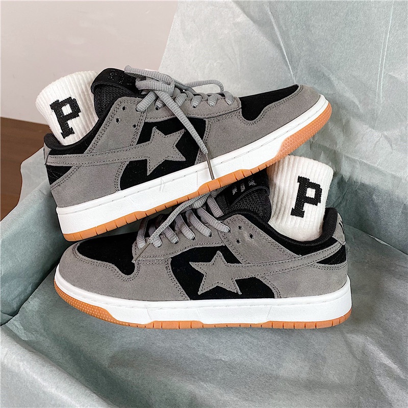 Giày Thể Thao Phong Cách Mới 2023 Thời Trang Hồng Kông Cho Nam