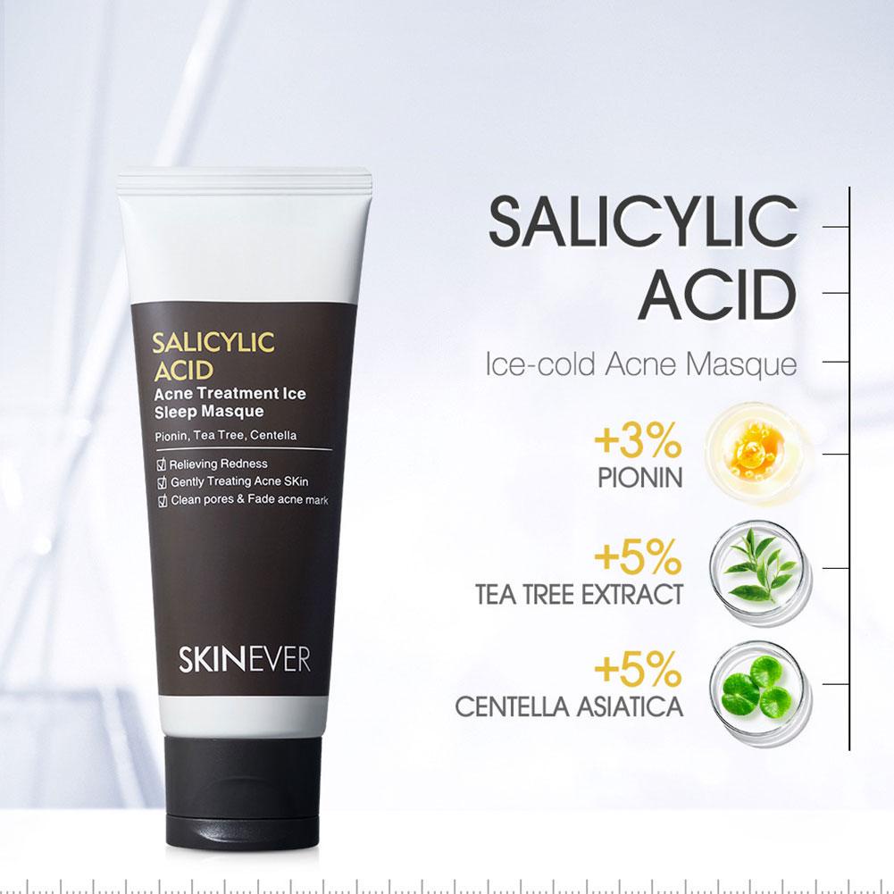Salicylic Mặt Nạ Ngủ Dưỡng Ẩm Làm Sáng Da q6s0