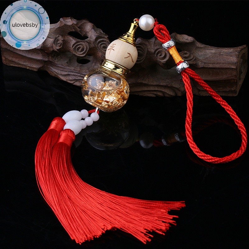 Dây Treo Bình Thủy Tinh Xe Hơi Hình Bầu Dục Vàng Kim Trang Trí Nội Thất Xe ulovebsby vn