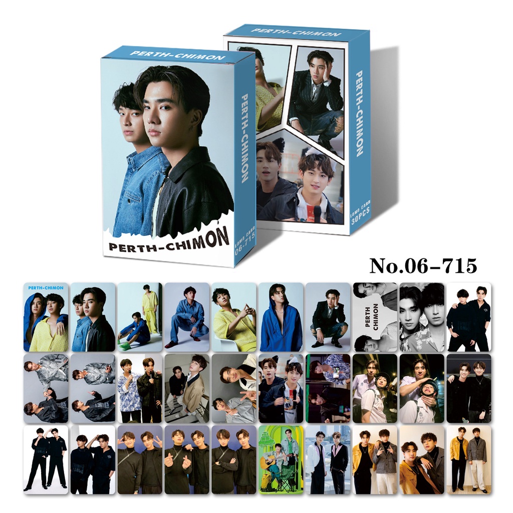 BossNoeul PerthChimon FORCEBOOK ZEENUNEW Photocard Lomo Card 30pcs/box