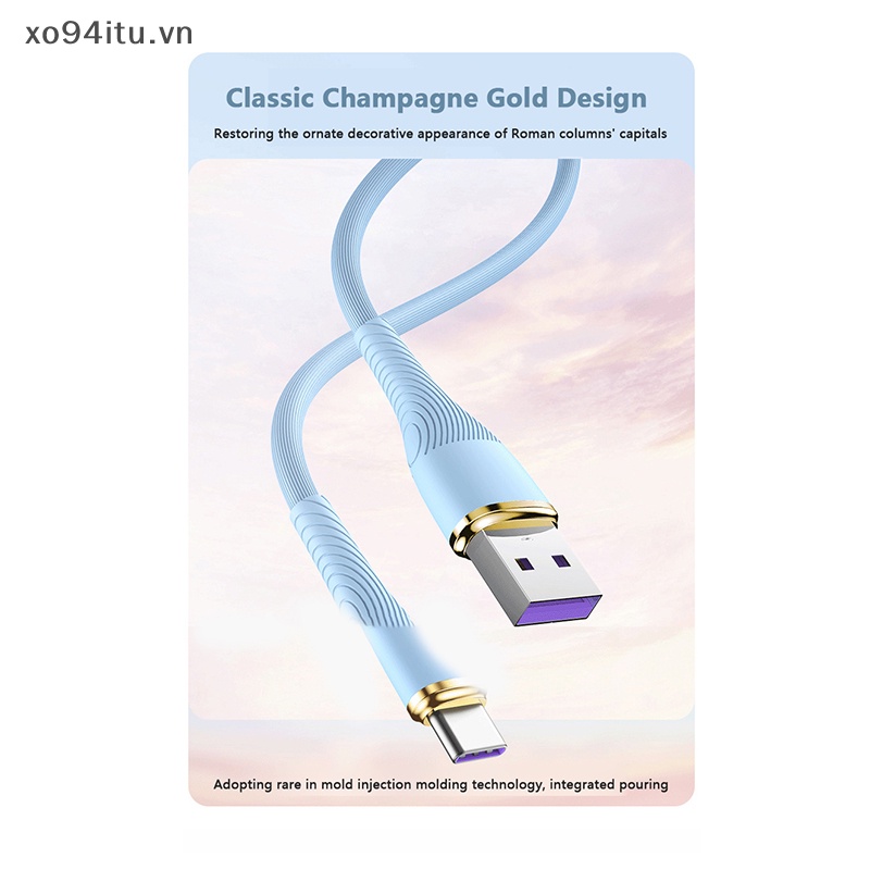 Xoitu Dây Cáp Sạc Nhanh pd 100w Cho macbook pro ipad pad pro xiaomi redmi samsung huawei