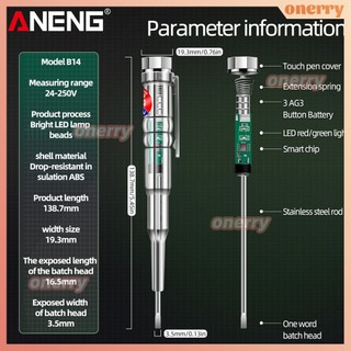 Điện mới bút thử tua vít 24-250v máy dò điện áp bíp bút thông minh điện áp dò mạch bút thử điện tua vít onerryvn
