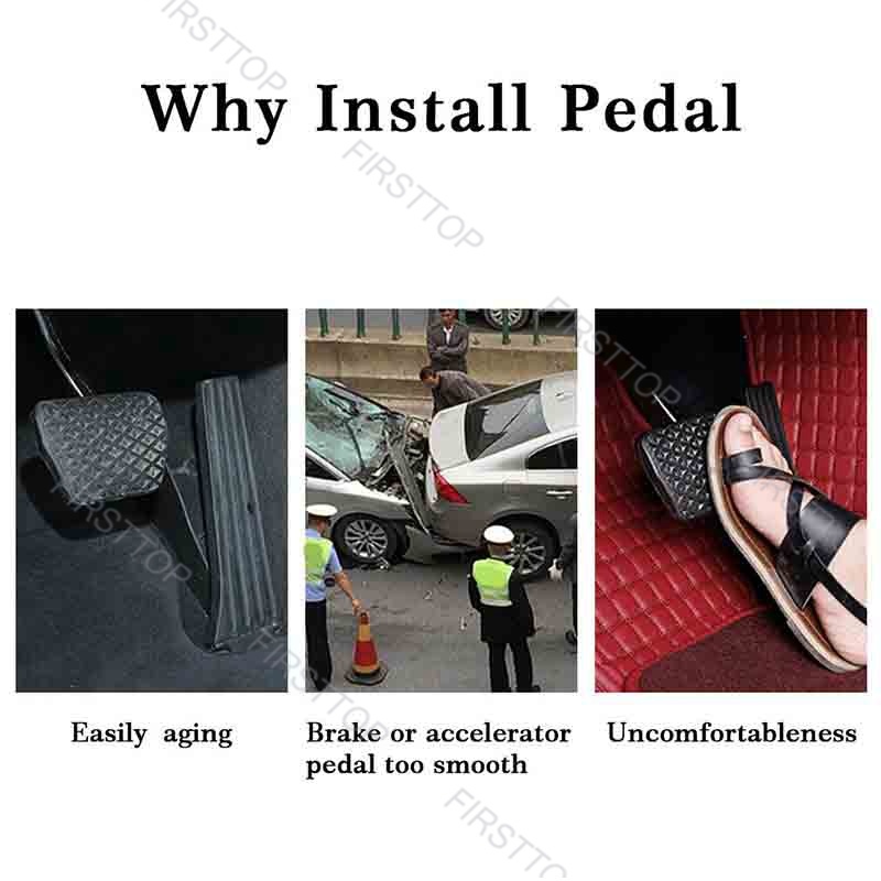 Bộ 2 Bàn Đạp Phanh Chất Lượng Cao Dành Cho Xe Hơi BMW 5 6 7 Series