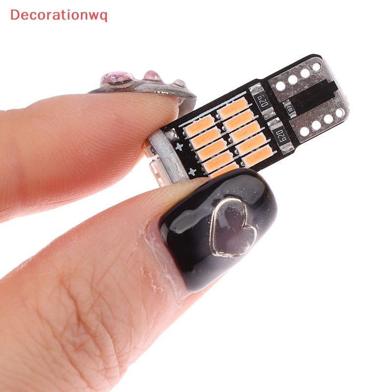 Set 2 Đèn led t10 canbus 6500k 26 smd 4014 Trang Trí Nội Thất Xe Hơi Mới