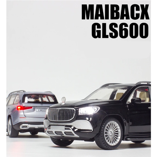 Xe mô hình, Mô hình xe ô tô MercedesBenz GLS600 Tỉ lệ 1:24 Của Hãng CHIMEI tặng oto
