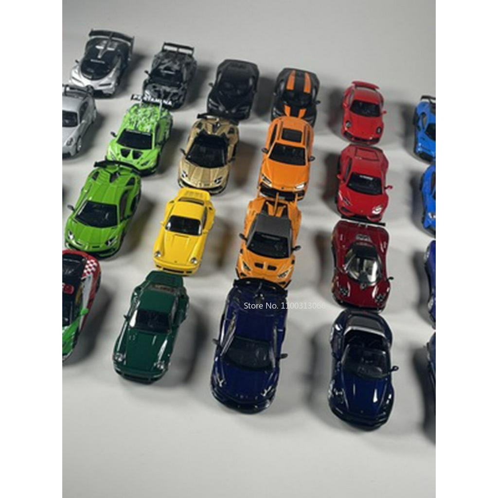 Tsm minigt 1:64 lambor bugatti pagani đồ chơi ô tô mô hình tặng oto