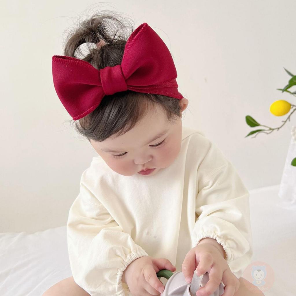 Kẹp Tóc Nơ Mềm Điều Chỉnh Được Cho Bé Gái laa6-baby