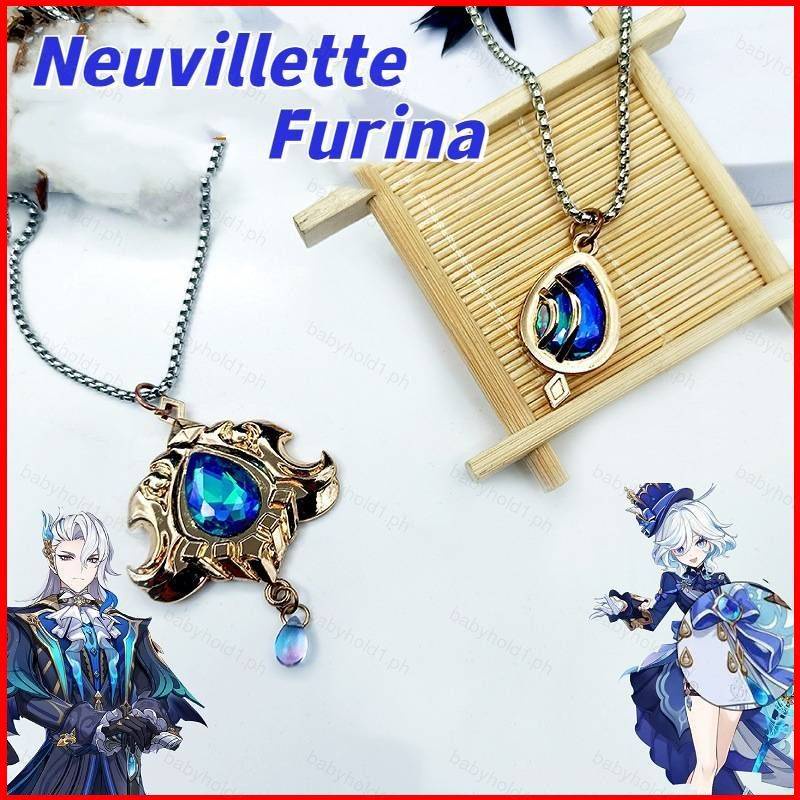 Vòng cổ Mặt Hình Đôi Mắt Thần Nacg genshin Nampact neuvillette furina Thời Trang