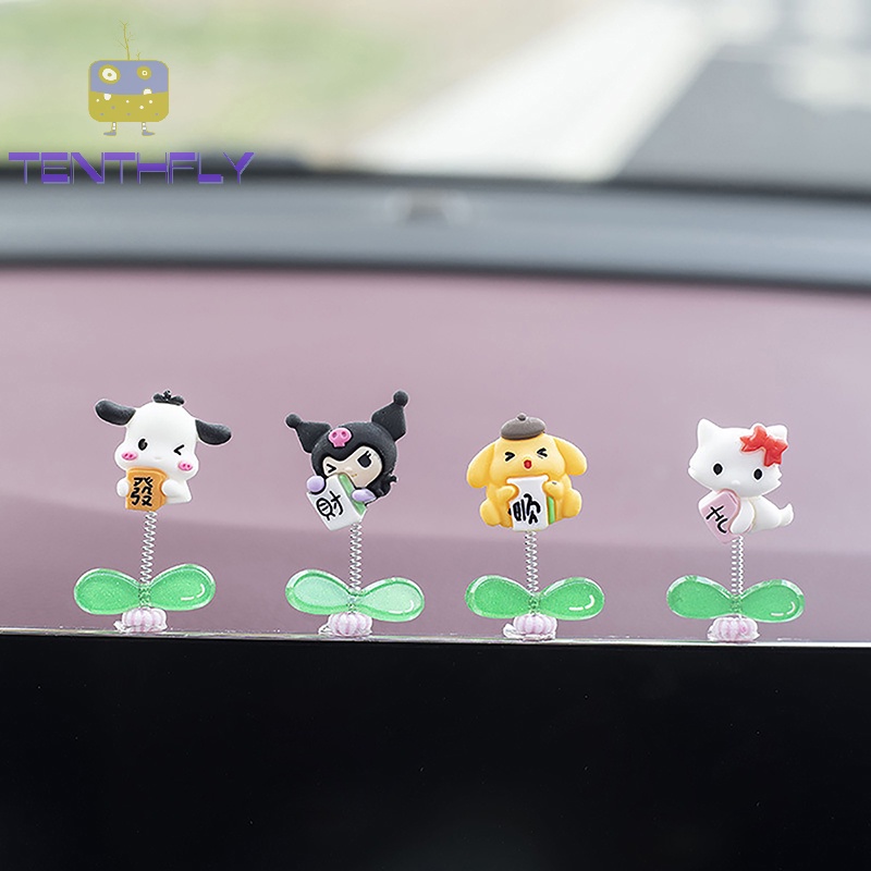 Lò Xo Lắc Đầu Trang Trí Nội Thất Xe Hơi Hình Hoạt Hình Dễ Thương