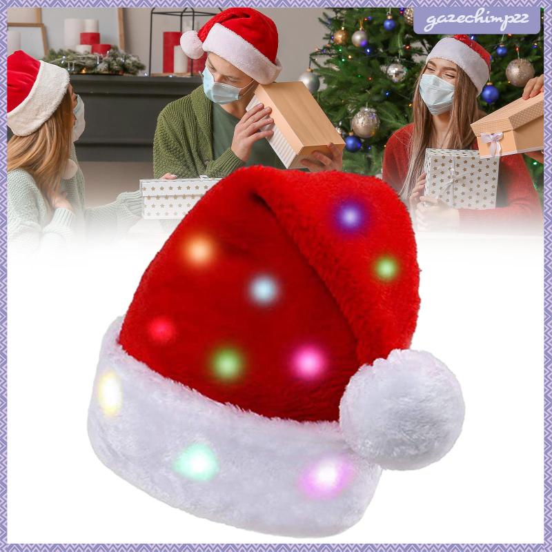 Mũ Đèn led Chiếu Sáng Từ Phụ Kiện Hóa Trang Giáng Sinh