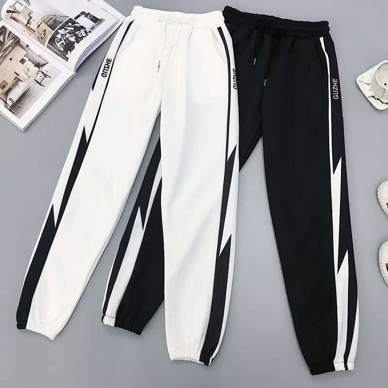 Nurgaz Quần Dài Thể Thao Mềm Mại Thoải Mái Phong Cách Hàn Quốc Cho Nữ