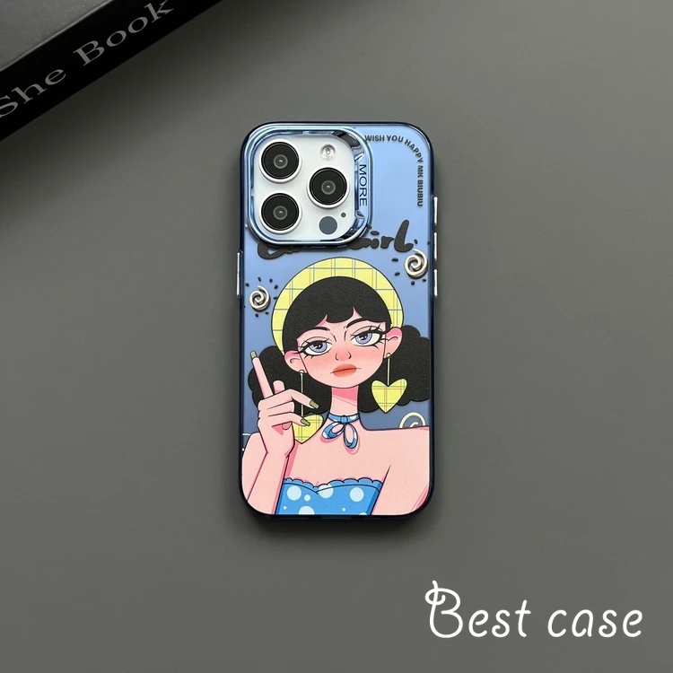 Ốp Lưng Hình Cô Gái Cho iphone 11 12 13 14 15 pro max