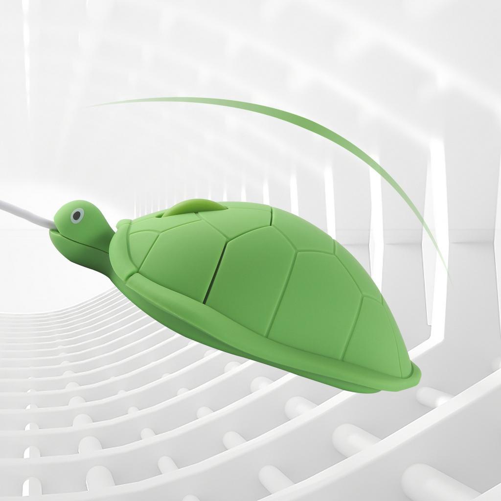 GEEK Chuột Máy Tính 3 Nút 1600dpi Hình Rùa