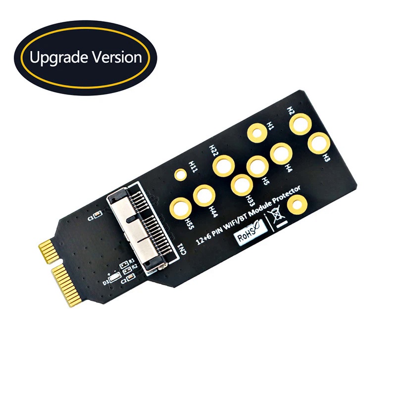 Bộ chuyển đổi bảo vệ mô-đun Bluetooth Wifi 12 + 6 Pin MỚI cho BCM94360CD BCM94331CD BCM94360CS BCM94
